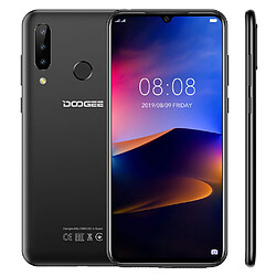 Smartphone 4G 4Go RAM 64Go ROM DOOGEE N20 6.3"" Ã‰cran Octa Core 16MP camera Téléphone portable Debloqué - Noir