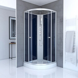 Aurlane Cabine de douche quart de cercle 