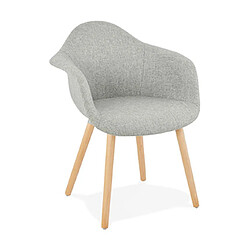 Kokoon Design Fauteuil design LOKO GREY 50x62x80 cm