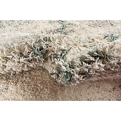 Hadorn Tapis shaggy 125x125 Vert Lachen Haze pas cher