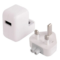 Avis Wewoo Pour iPad Air 2 / blanc Air / 4 / 3 / 2 / iPad, mini / mini 2 Retina, iPhone 6 & 6 Plus, 5 & 5C & 5S, 4 & 4S 2.1A Adaptateur secteur USB UK Chargeur de voyage