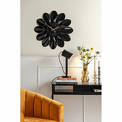 Acheter Karlsson Horloge mural Flower - Noir