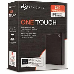 Acheter Seagate Technology SEAGATE - Disque Dur Externe - One Touch HDD - 5To - USB 3.0 (STKC5000400)