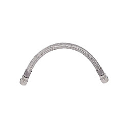 AXIS SOMATHERM Flexible Sanitaire en Inox ACS DN8 - Débit Standard - L 20cm - Raccord bicone pour Tube cuivre Ø 10