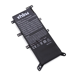 vhbw Batterie compatible avec Asus VivoBook R511LA-XX3010T, R511LB, R511LB-XX365T, R511LB-XX519T laptop (4900mAh, 7,5V, Li-polymère)