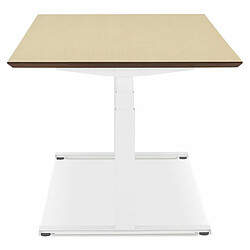 Acheter Paris Prix Bureau Électronique Ergonomique Kio 150cm Chêne & Blanc