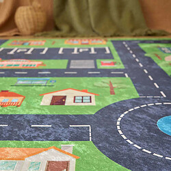 Acheter Jardindeco Tapis intérieur à poils courts Alix 738 vert 160 x 230 cm.