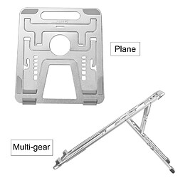 Acheter Wewoo Support d'ordinateur portable U2S Creux Pliable Double Triangle Hauteur Réglable Alliage D'aluminium pour Ordinateur