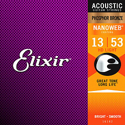 16152 Nanoweb 10/47 Light 12-String Elixir