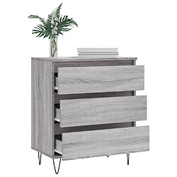 Acheter Maison Chic Buffet,Meuble de Rangement,commode pour salon,Cuisine Sonoma gris 60x35x70 cm Bois d'ingénierie -MN69803