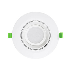 Acheter Ledkia Downlight LED 48W Rond Orientable 120lm/W LIFUD Coupe Ø 175 mm Blanc Froid No Flicker 6000K