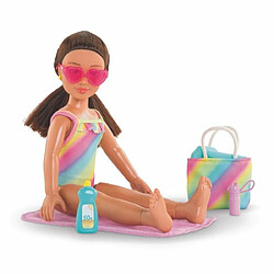 Avis Coffret Luna a la plage COROLLE GIRLS - poupée mannequin - 5 accessoires - 28 cm - Des 4 ans