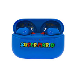 Acheter Super Mario Ecouteurs Sans Fil Bluetooth 5.0 Intra-Auriculaire Microphone Intégré Bleu