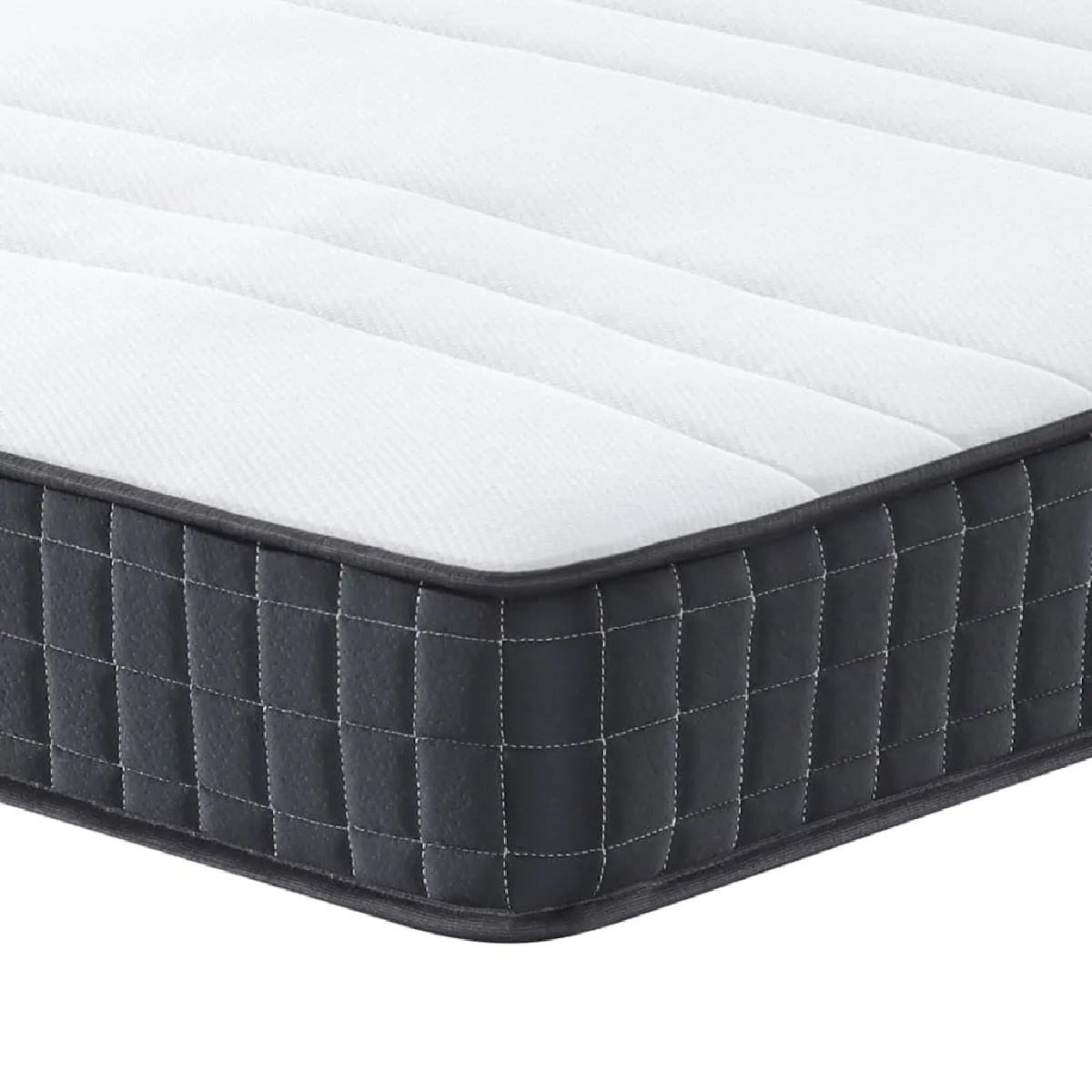 Maison Chic Matelas à ressorts bonnell moyen, Matelas doux pour chambre 80x200 cm -GKD53939 pas cher