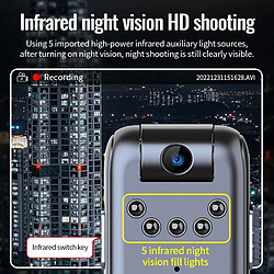 Yonis Mini Camera Vision Nocturne 1080P 16GB pas cher