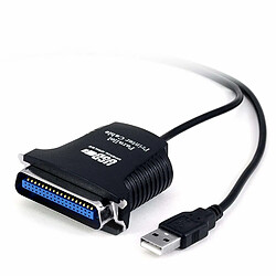 INECK® Câble adaptateur USB parallèle pour imprimante IEEE 1284 36 broches