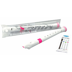 Recorder White/Pink Nuvo 