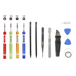 Wewoo Kit d'outil pour iPhone / Samsung / Xiaomi 13 en 1 ensemble d'outils de réparation 