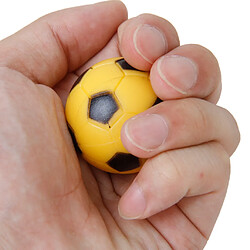 4pcs 36mm Remplacement De Football De Table De Baby-foot Football Fußball Balle Jaune Noir