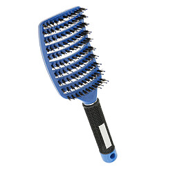 Brosse à Cheveux en Poils Nylon pour Démêlage de Cheveux Epais et Enchevêtrés Peigne à Distribution d'Huile de Cheveux