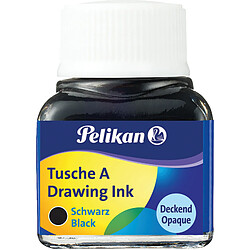 Pelikan Encre de chine A, 10 ml dans un flacon, noir (17) ()