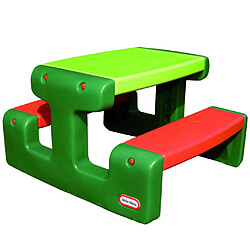 Little Tikes Table de pique-nique Junior vert et orange