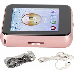 Vendos85 Lecteur MP3 Bluetooth 5.0 avec écran Tactile de 1,8 Pouces or rose