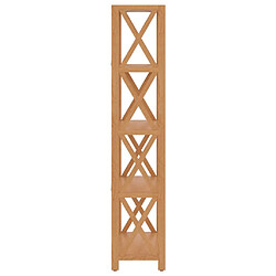 Acheter vidaXL Étagère à 5 niveaux 80x30x146 cm bois de chêne massif