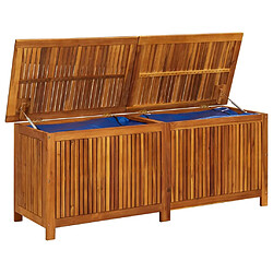 Acheter vidaXL Boîte de rangement de jardin 150x50x58 cm Bois d'acacia solide