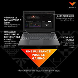 Avis PC Portable Gamer HP Victus 16-d0413nf - 16.1 FHD - Intel Core i5 11400 - RAM 16 Go - 512 Go SSD - RTX 3060 - W10 - AZERTY - Noi · Reconditionné