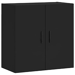 Maison Chic Armoire murale,Meuble de Rangement pour salon,cuisine noir 60x31x60 cm bois d'ingénierie -MN40738