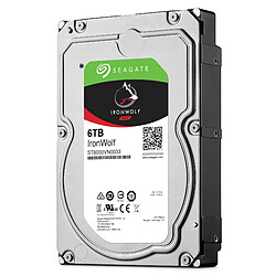 Seagate Technology Ironwolf 6 To - 3.5'' SATA III 6 Go/s - Cache 256 Mo