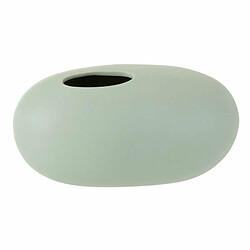 Paris Prix Vase Design Ovale Céramique 25cm Vert Pastel