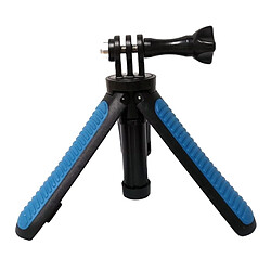 Wewoo Multi-fonctionnel support de trépied pliable Selfie Monopod Stick pour GoPro HERO5 Session / 5/4 / 4/3 + / 3/2/1, caméras de sport Xiaoyi, longueur: 12-23cm bleu