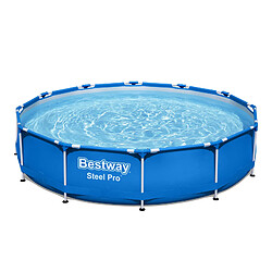 Piscine Hors-sol Tubulaire Bestway Steel Pro 366x76 cm 