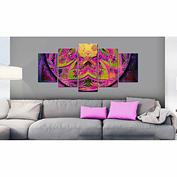 Paris Prix Tableau Imprimé Mandala : Pink Power 100 x 200 cm