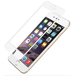 Protection en verre trempé pour iPhone 6/6s blanche