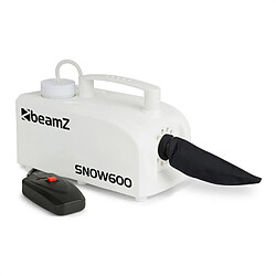 BeamZ SNOW 600 Machine à neige artificielle 600W réservoir 0,25L câble 5m BeamZ