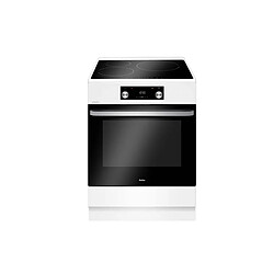 Cuisinière induction 77l 3 feux blanc - ACI7005RB - AMICA