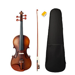 Violon acoustique Jujube Wood 4/4 Taille Violon Acoustique Avec étui