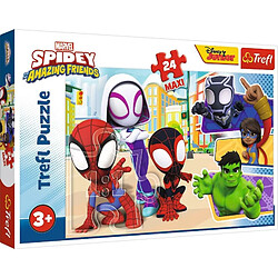 Trefl Puzzle 24 maxi Spiday and friends Spiderman 