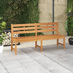 Maison Chic Banc de jardin | Banquette de jardin | Chaise Relax 180 cm Bois de teck solide -MN69917