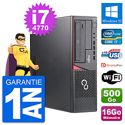 PC Fujitsu Esprimo E720 DT Intel i7-4770 RAM 16Go Disque 500Go Windows 10 Wifi · Occasion 