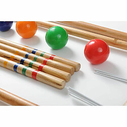 Acheter Traditional Garden Games Set de croquet familial en bois.