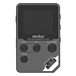 Wewoo Lecteur MP3 MP3 HIFI de 1,8 pouce en métal audio haute qualité sans perte d'entrée gamme, Carte TF support / FM / E-book, Taille la mémoire: 8 Go (Gris)