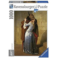 Ravensburger Puzzle 1000 pièces - Francesco HAYEZ : Le baiser 