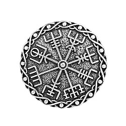 Manteau De Manteau Broche Norvégien Viking Médiéval Broche Bijoux Vintage Argent 2