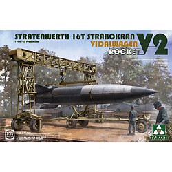 Takom Maquette Véhicule Stratenwerth 16t Strabokran Vidalwagen V2 Rocket 