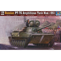 Russian PT-76 Amphibious Tank Mod.1951 - 1:35e - Trumpeter 