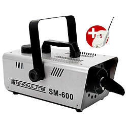 Showlite SM-600 machine à neige 600 W, y compris la télécommande